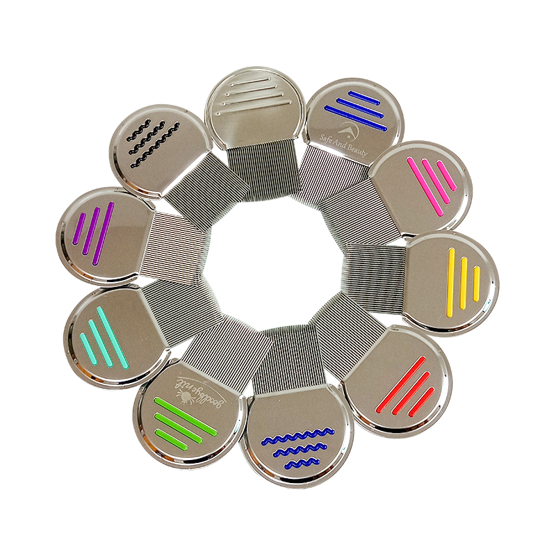 Husdjur avmaskande kam med tätt kammade tänder